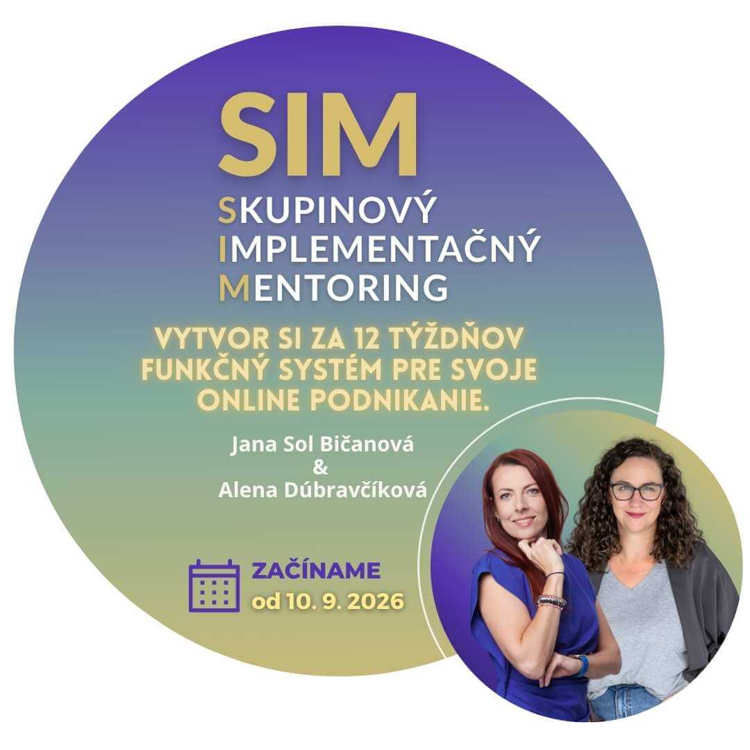 SIM Jana a Alena